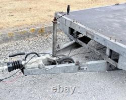 Bateson 6,0 m 20 pi Twin Axle 3500 kg remorque plateau porte-voiture de transport et de dépannage Ifor