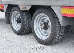 Bateson 6,0 m 20 pi Twin Axle 3500 kg remorque plateau porte-voiture de transport et de dépannage Ifor