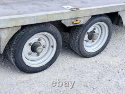 Bateson 6,0 m 20 pi Twin Axle 3500 kg remorque plateau porte-voiture de transport et de dépannage Ifor