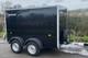 Boxxa 855tb 8' X 5' X 5' Remorque à Double Essieu Freinée 2600kg Rampe Noire
