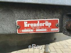 Brenderup Double Essieu Tilted Remorque Transporteur De Voitures 13ft