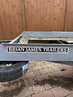 Brian James Clubman Twin Axle Remorque De Transporteur De Voitures Avec Ramps