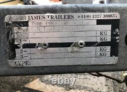 Brian James Remorque De Voiture Twin Axle Transporter Tilt