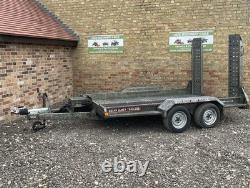 Brian James T-02-T remorque porte-engins 2023 3500 kg plateau à double essieu Ifor Williams