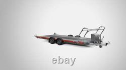 Brian James Une Remorque Transporteur 4,5m x 2,0m 3,0T 12 Roues Double Essieu