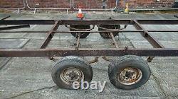 Châssis Twin Axle Trailer 19x7.5ft