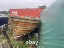 Clinker avec moteur inboard Yanmar 2qm20 et remorque à double essieu