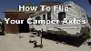 Comment Faire Pour Flip Your Camper Axles