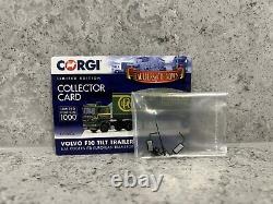 Corgi Volvo F10 avec remorque basculante à double essieu E. M. Rogers CC15504 150 Mint