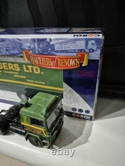 Corgi Volvo F10 avec remorque basculante à double essieu E. M. Rogers CC15504 150 Mint