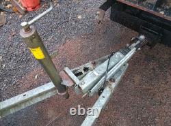 (DORÉ) Remorque à double essieu Brian James Dropside 10x6 en acier galvanisé SANS TVA