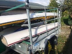 Dale Kane Canoe/seakayak Remorque/general Purpose 8ftx5ft Twin Axle