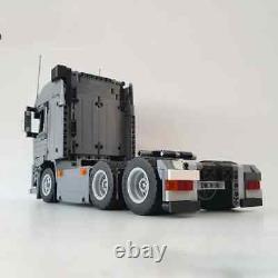 Ensemble de blocs de construction de cabine de camion géant Volvo avec remorque en option de 1073 pièces