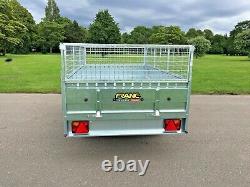 Franc / Trigano Platform Trailer 224m X 136m Twin Axle Avec Mesh Kit