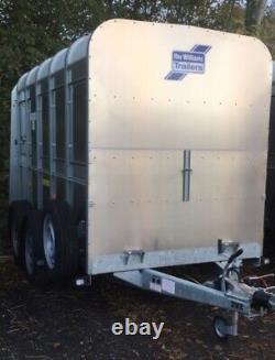 Ifor Williams 10ft X 5ft Twin Axle Cattle Trailer, Cattle Gate + Tva
