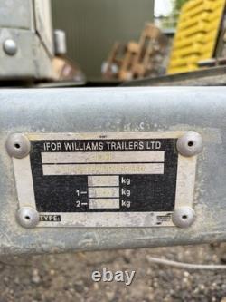 Ifor Williams BV85G remorque fourgon 8x5 2700 kg à double essieu freinée - solide