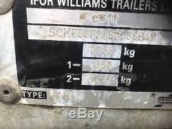 Ifor Williams Bv85g Box Remorque Double Essieu 2700 KG
