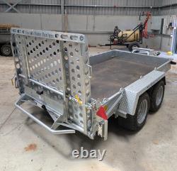 Ifor Williams GH1054 (10 pieds x 5 pieds) remorque porte-engin 3500 kg à double essieu, sans TVA