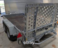 Ifor Williams GH1054 (10 pieds x 5 pieds) remorque porte-engin 3500 kg à double essieu, sans TVA