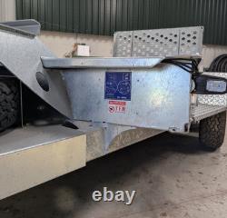 Ifor Williams GH1054 (10 pieds x 5 pieds) remorque porte-engin 3500 kg à double essieu, sans TVA