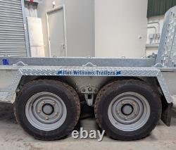 Ifor Williams GH1054 (10 pieds x 5 pieds) remorque porte-engin 3500 kg à double essieu, sans TVA