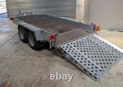 Ifor Williams GH1054 (10 pieds x 5 pieds) remorque porte-engin 3500 kg à double essieu, sans TVA