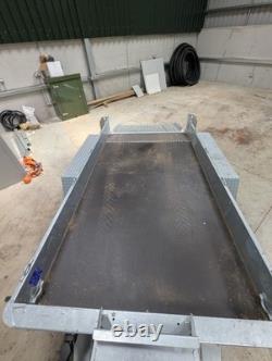 Ifor Williams GH1054 (10 pieds x 5 pieds) remorque porte-engin 3500 kg à double essieu, sans TVA