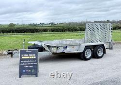 Ifor Williams GH1054 remorque porte-engin à double essieu de 10 pieds (3500 kg) Ivor Nugent