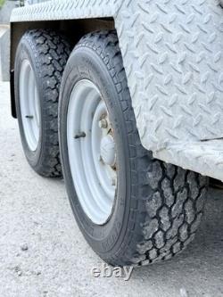 Ifor Williams GH1054 remorque porte-engin à double essieu de 10 pieds (3500 kg) Ivor Nugent