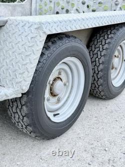 Ifor Williams GH1054 remorque porte-engin à double essieu de 10 pieds (3500 kg) Ivor Nugent