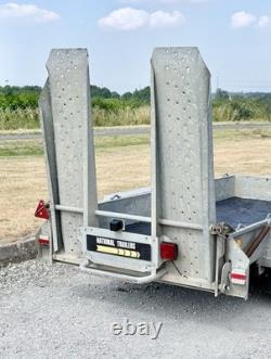 Ifor Williams GH94BT 9x4 pieds à double essieu (2700 kg) remorque pour pelle, nacelle et ciseaux de levage