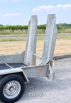 Ifor Williams GH94BT 9x4 pieds à double essieu (2700 kg) remorque pour pelle, nacelle et ciseaux de levage