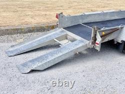 Ifor Williams GH94BT 9x4 pieds à double essieu (2700 kg) remorque pour pelle, nacelle et ciseaux de levage