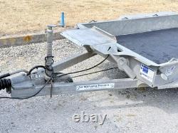 Ifor Williams GH94BT 9x4 pieds à double essieu (2700 kg) remorque pour pelle, nacelle et ciseaux de levage