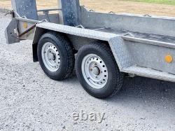 Ifor Williams GH94BT 9x4 pieds à double essieu (2700 kg) remorque pour pelle, nacelle et ciseaux de levage