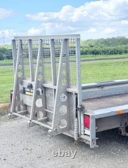 Ifor Williams GX126 12 pieds à double essieu (3500 kg) remorque pour pelle mécanique Ivor Nugent