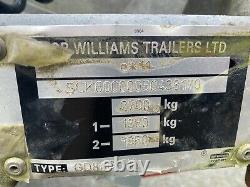 Ifor Williams Gd84g-ta Remorque À Double Essieu À Usage Général 2700kg