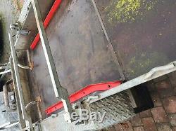 Ifor Williams Gh94bt Plant / Mini Digger Trailer 2700kg Double Essieu No Tva