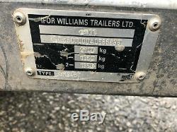 Ifor Williams Gh94plant Mini Digger Trailer 2700kg Double Essieu