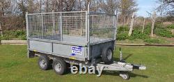 Ifor Williams Lt85 Caged Canvas Covered Remorque 2000kg Gross