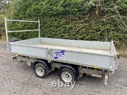 Ifor Williams Tt126g Tipping Twin Axle Trailer Sides, Rampes Vgc £5250 Plus Tva