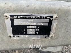 Ifor Williams Tt126g Tipping Twin Axle Trailer Sides, Rampes Vgc £5250 Plus Tva