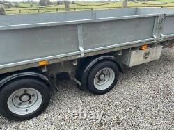 Ifor Williams Twin Axle 18ft Trailer With Drop Down Sides