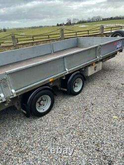 Ifor Williams Twin Axle 18ft Trailer With Drop Down Sides