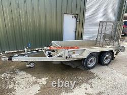 Indespension Ad2000 8'3 X 4'1 Twin Axle Plant Trailer 2700kg Mgw, £1916 +tva