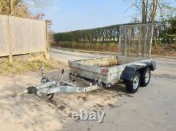 Indespension Ad2000 8x4 Tondeuse Quad Digger Plant Twin Axle Trailer £1100+vat