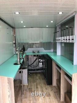 Indespension Bi-essieu Mobile Bar Remorque Nouvelle Conversion Parfaite Pour Le Jardin De Bière