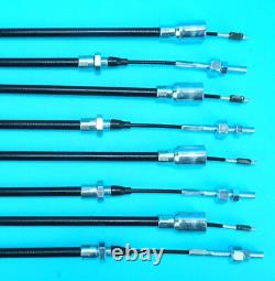 Jeu de câbles de frein longue durée à double essieu pour remorque plateau Ifor Williams LM187G