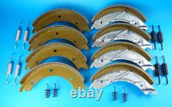 Jeu de deux essieux 250x40 mm de mâchoires de frein de remorque pour KNOTT Ifor Williams 3 500 kg 3,5 T