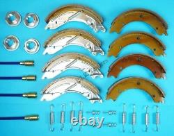 Kit de câble de chaussure de frein 250x40 à double essieu pour remorque IFOR WILLIAMS CT177G de 3 500 kg